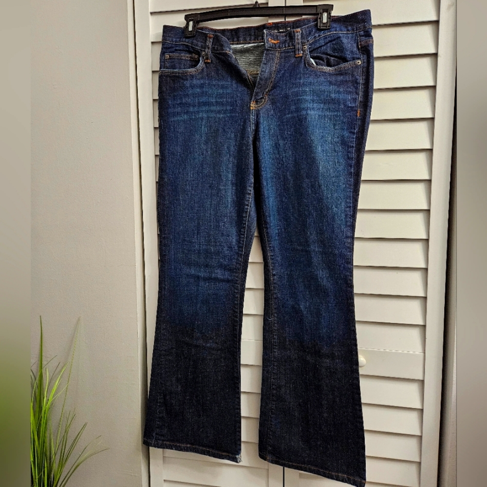 Calvin Klein Flare plus size 16w dark wash jeans